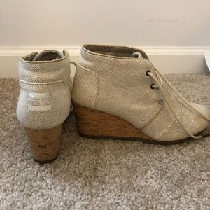 Tom’s wedge shoes